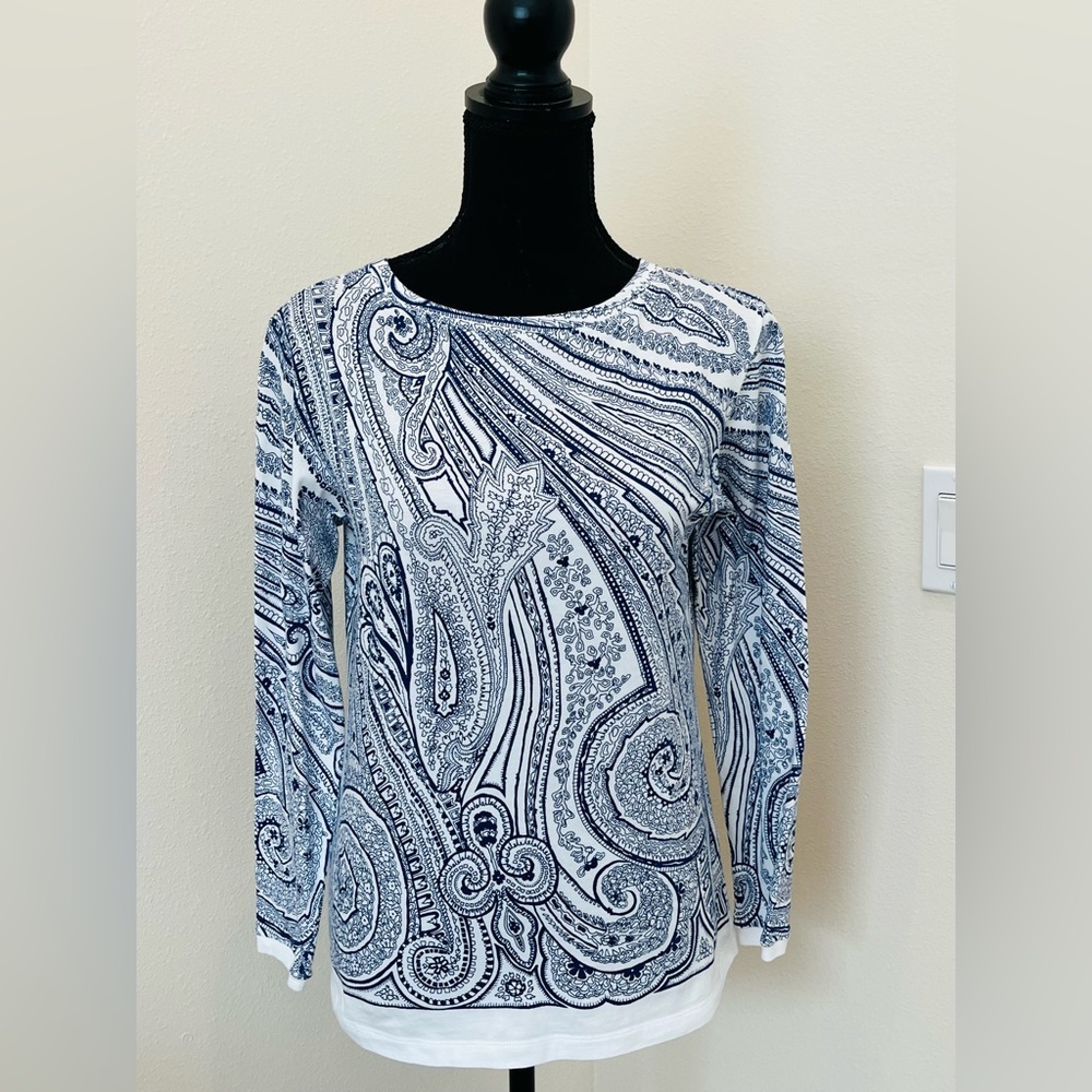 Etro Milano Paisley Tee